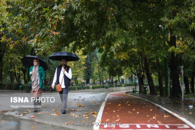 بازگشت باران به تهران از دوشنبه